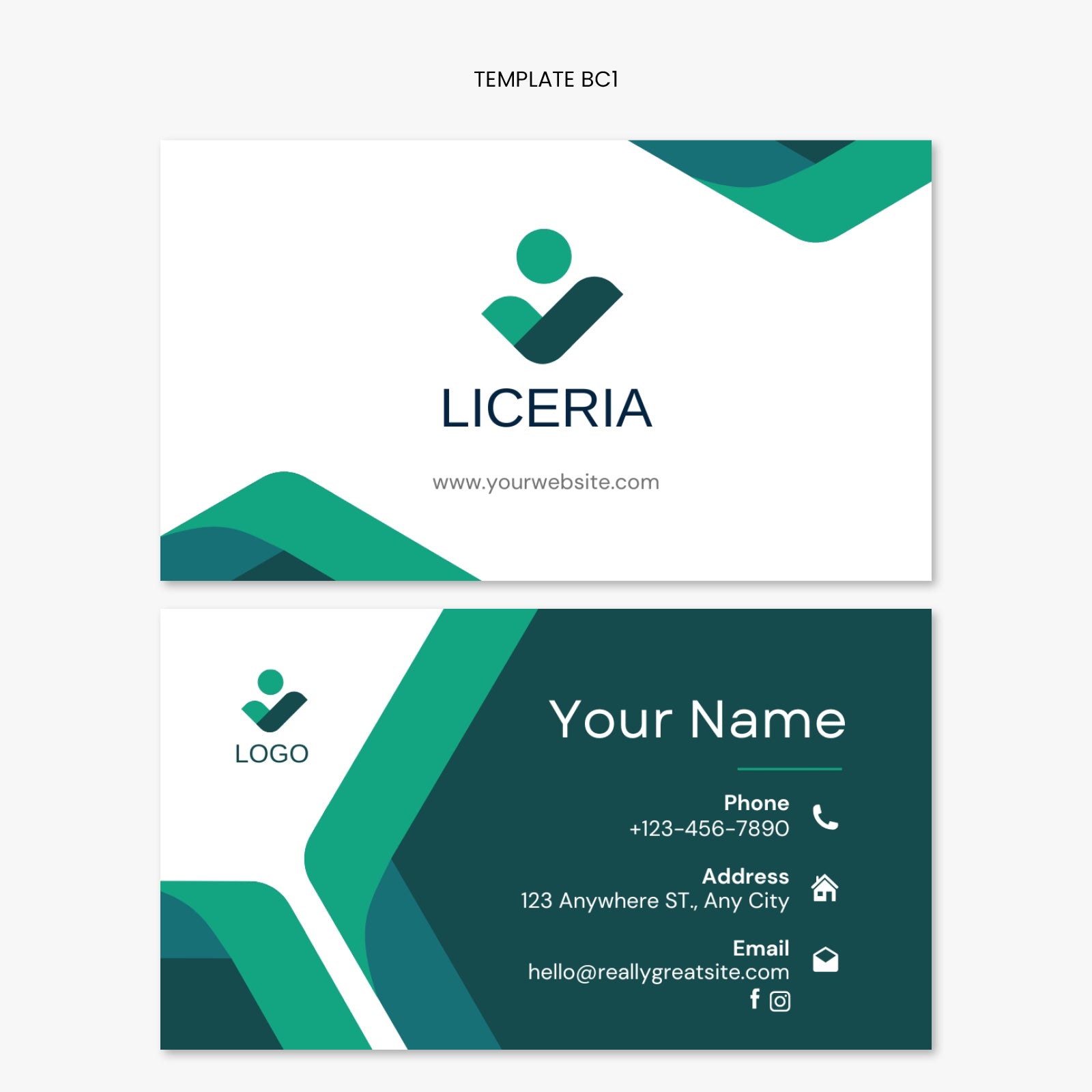 Ultimate Business Card Design Template for Professionals & Entrepreneurs