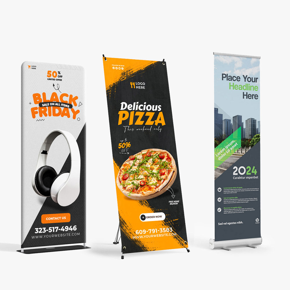 Boost Event Visibility with Custom Banner Stands for Promotions