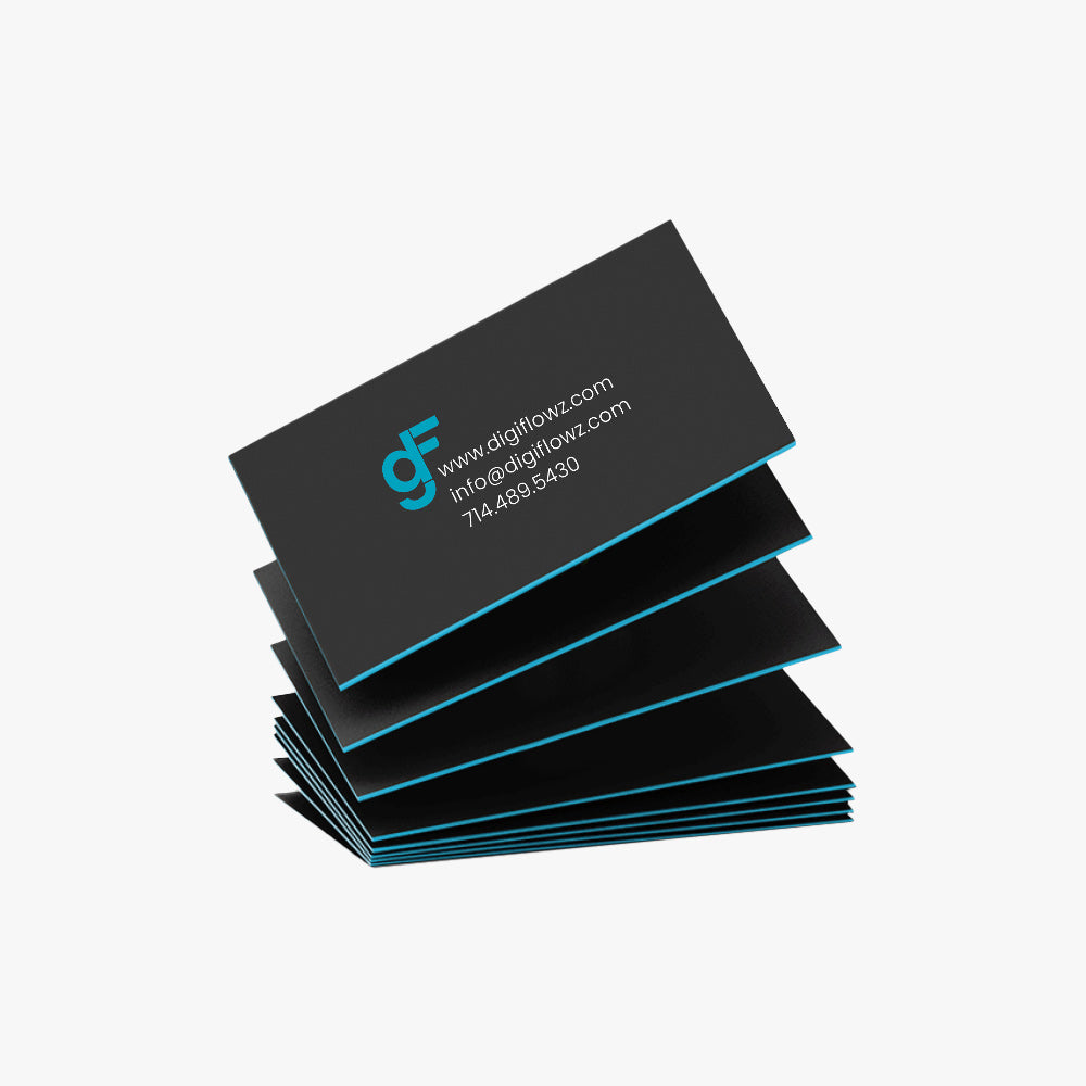 Colored Edge Business Cards